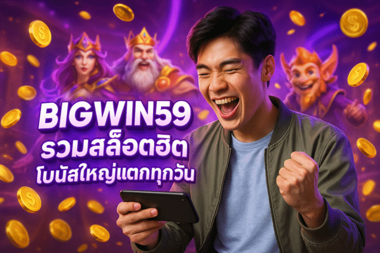 BIGWIN59 รวมสล็อตฮิต โบนัสใหญ่แตกทุกวัน