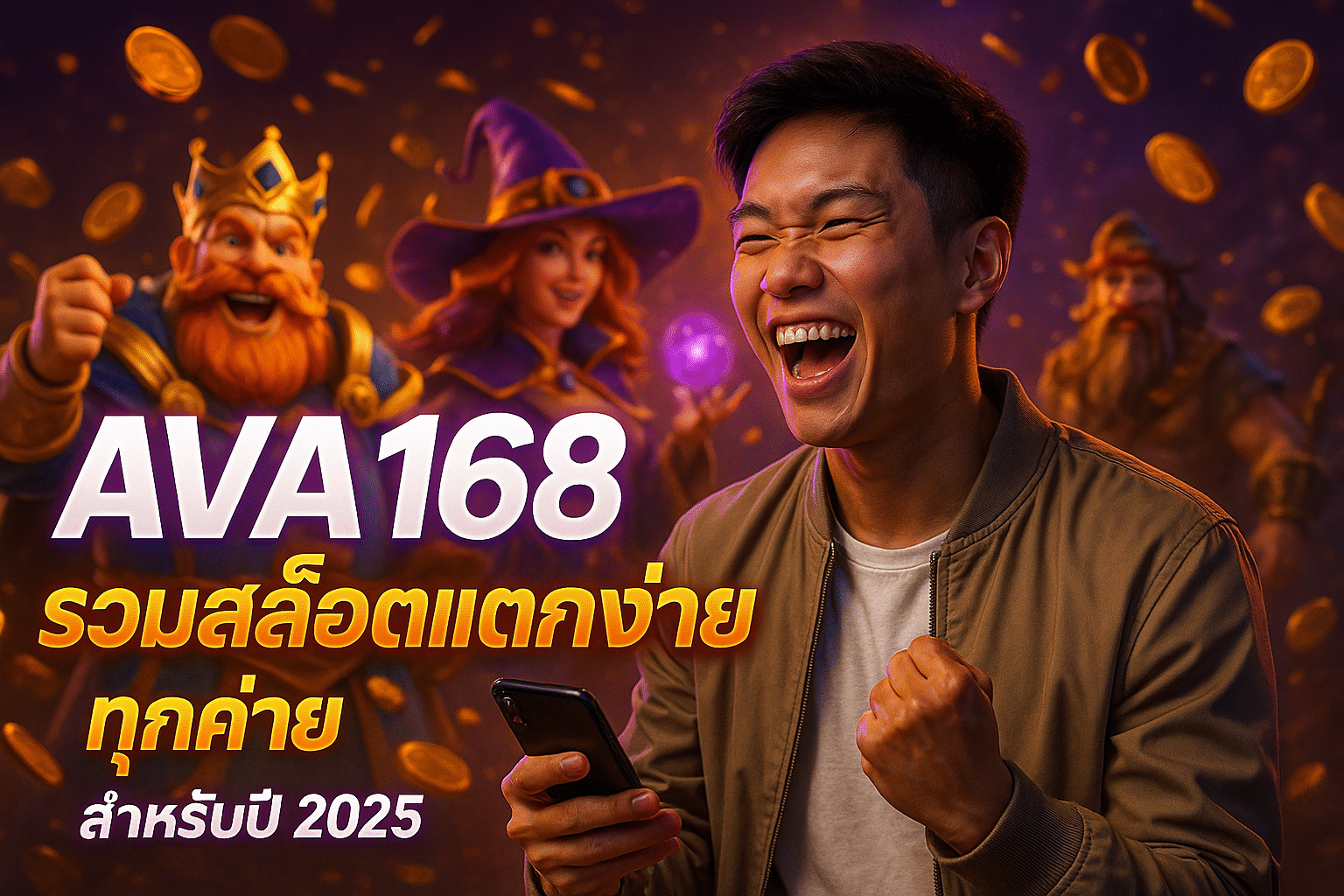 AVA168 รวมสล็อตแตกง่ายทุกค่าย สำหรับปี 2025